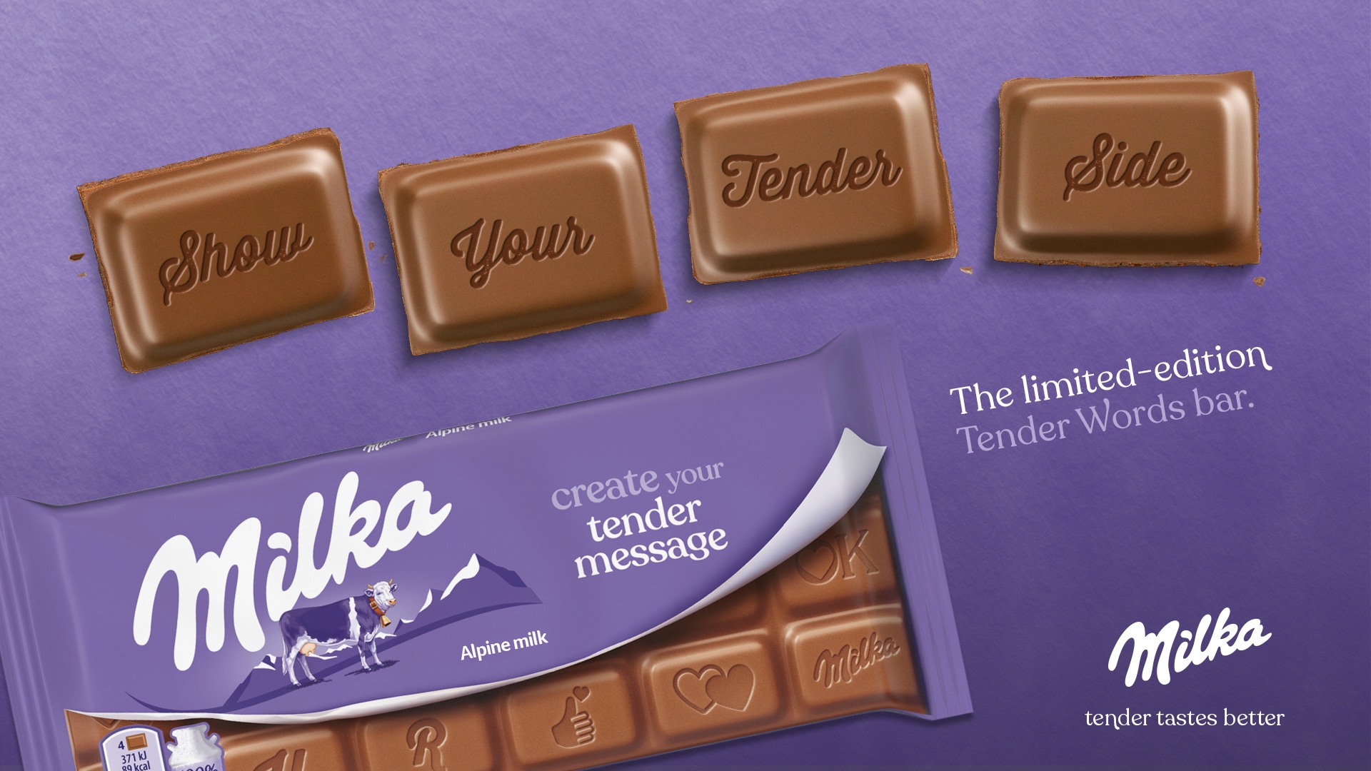 Milka tender Words