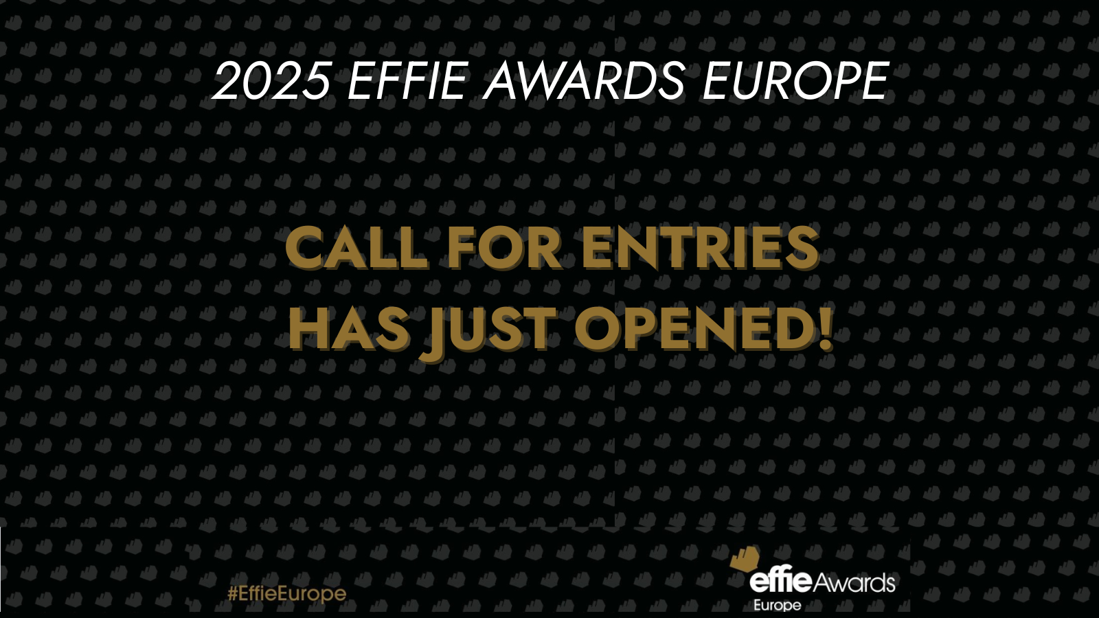 Call for Entries First Deadline approaching 31st July 2024-2